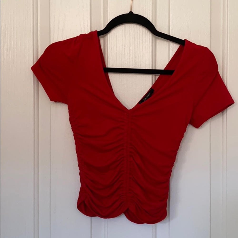 Forever 21 Red Going Out Top